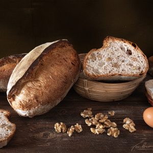Pane segale e noci con idrobiga
