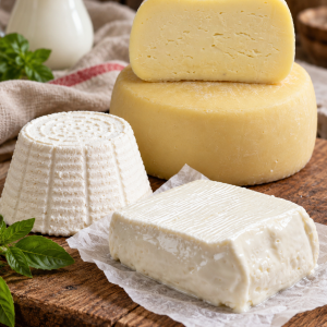 Caciotta, Ricotta e Stracchino
