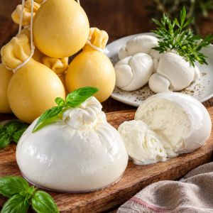 Mozzarella, Burrata e Caciocavallo